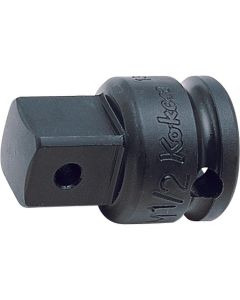 Ko-ken USA 13344A-P 3/8 Sq. Dr. Adaptor 1/2 Square Length 32.5mm Pin type