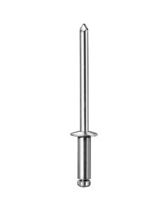 AVCAP8301 image(0) - AUVECO AP8301 Dome Head Blind Pan-L Rivet, 3/16 in Dia x 9/16 in L, Aluminum