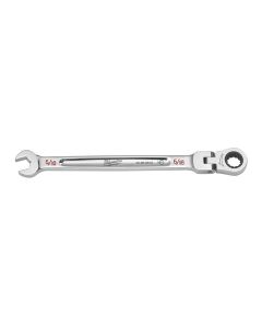 MLW45-96-9810 image(1) - Milwaukee Tool 5/16" Flex Head Ratcheting Combination Wrench