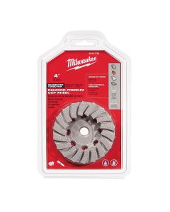 Milwaukee Tool 4" Diamond Cup Wheel Segmented-Turbo