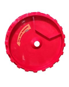 TRX2-582 image(4) - Traxion Accessory Red Spinning Gear Tray for Mesh Flex Work Seat 2-720