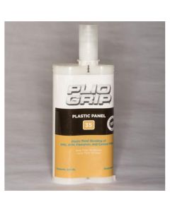 PLI8035 image(0) - PLIO-GRIP Plastic Panel 35 8035 Plastic Panel Bonding, 400 mL Cartridge, Beige (Part A), Green (Part B)