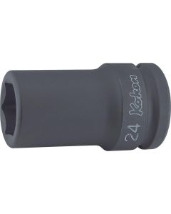 KKN16301X-20 image(0) - Ko-ken USA 16301X-20 3/4 Sq. Dr. Socket 20mm 6 point Length 75mm Thin walled
