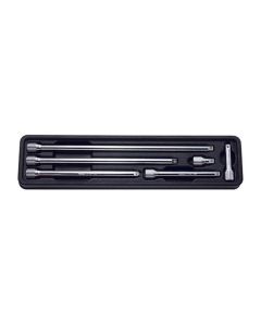 KKNPK2760-6 image(0) - Ko-ken USA 1/4 Sq. Dr. Extension Bar Set 28-250mm ABS Tray  6 pieces