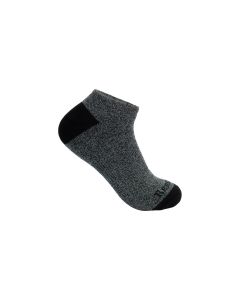 RDBBAMLS image(0) - Redback Everyday  Bamboo No-Show Length- Heather Grey