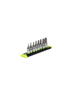 GETGE8ASMHSRPT image(1) - Grip Edge Tools 8-PC 1/4'' Dr Short Metric RPT Hex Driver Set