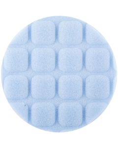 NOR91321 image(1) - Norton Abrasives 3.5" Single Side Finishing Foam Pad Blue 6/Case