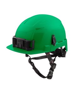 MLW48-73-1327 image(4) - Milwaukee Tool BOLT Green Front Brim Safety Helmet (USA) - Type 2, Class E