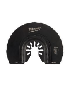 MLW49-25-1121 image(3) - Milwaukee Tool OPEN-LOK 3-1/2" HCS Wood Segmented Multi-Tool Blade