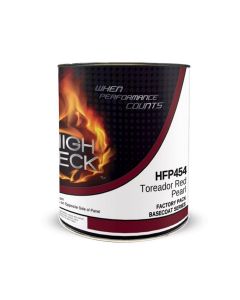 HITHFP454-4 image(0) - High Teck Products HFP454-4 Series HFP National Rule Urethane Basecoat, 1 qt, Torredor Red, 6.8 lb/gal VOC