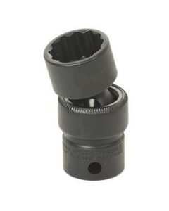 Grey Pneumatic SOC 13MM 3/8D IMP UNIV 12PT BLK