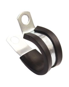 S.U.R.&R. Top quality clamps include a rubberized coating to prevent damage to the line it is holding as well as any corrosion that may occur