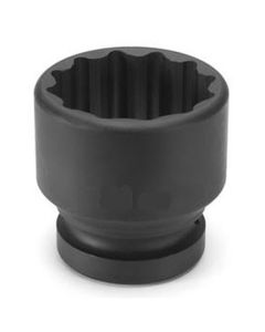 Grey Pneumatic 1-1/2" Drive x 6-1/8" Standard - 12 Point Socket