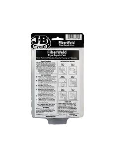 J B Weld J-B Weld 38248 FiberWeld Permanent Repair Cast 2x48 Inch - High Strength Adhesive Fiberglass Wrap - White