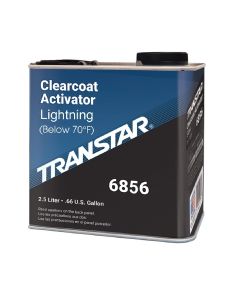 TRP6856 image(0) - Transtar Autobody Products 6856 - 6800 Series Fast Lightning Clear Coat Activator - 2.5 L - Clear - Liquid