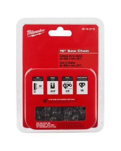 MLW49-16-2715 image(0) - Milwaukee Tool 16" Saw Chain Replacement for 2727-20 Chainsaw