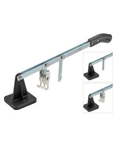 H&S AutoShot UNI-7600-01 Dent Pull Lever Tool 18-inch with 3-Finger Claw and Single Stud Extension