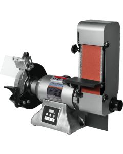 JET577436 image(1) - Jet Tools 8" V-SPEED INDUSTRIAL GRINDER & 4"X 36" SER