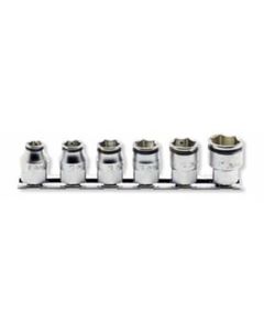 Ko-ken USA RS3450MH/6 6 Piece 3/8 Sq. Dr. Nut Grip; Hex Based Socket Set