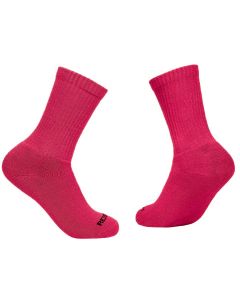 RDB1013 image(0) - Redback Everyday Womens Crew Solid Electric Pink