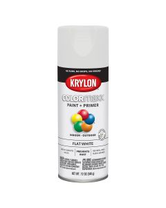 DUP5548 image(0) - Krylon Flat White; 12 oz. Aerosol