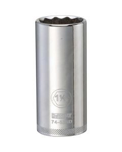 DEWALT Dwmt74538B 1/2" 12 Pt Deep Socket With 1 16 Sae