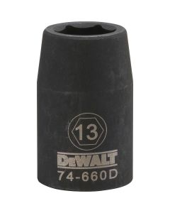 DWTDWMT74660OSP image(0) - DEWALT Dwmt 6Pt 1/2In Dr Im Skt 13 Mm