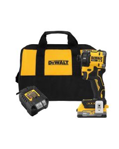 DWTDCF870E1 image(2) - DeWalt 20V MAX* XR Brushless Cordless 1/4-in. Quiet Hydraulic Impact Driver Kit