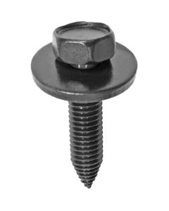 AUVECO 13705 Hex Head Sems CA Point Body Bolt, M8 x 1.25 mm Screw x 35 mm L, Phosphate