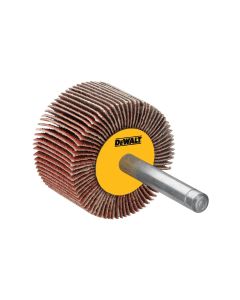 DWTDAFE1D0610 image(0) - DEWALT 1 1/2-Inch By 1-Inch By 1/4-Inch Hp 60G Flap Wheel