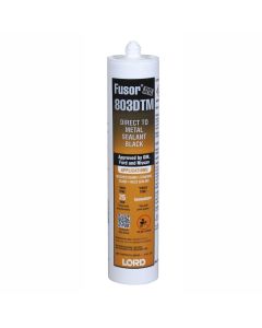 FUS803DTM image(0) - Norton Company Fusor 803DTM Direct to Metal Sealant Black 12/Case