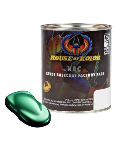 HOKC2C-KBC09-Q01 image(1) - House Of Kolor SHIMRIN C2C-KBC09-Q01 C2C Kandy Series Universal Basecoat, 1 qt Can, Organic Green