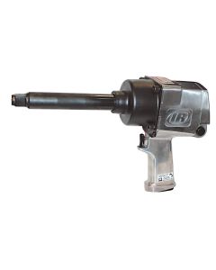 Ingersoll Rand 3/4 Inch Air Impact Wrench, 6 Inch Ext Anvil, Super Duty, 1100 ft-lb Torque, Friction Ring Retainer, Pistol Grip