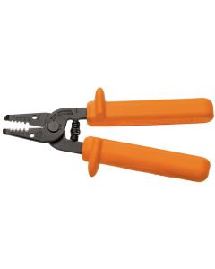KLE11045INS image(0) - Klein Tools Insulated Wire Stripper and Cutter