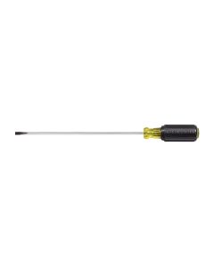 Klein Tools 3/16-Inch Cabinet Screwdriver, 6-Inch Round Shank