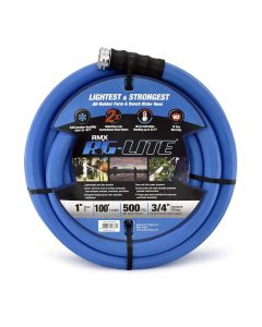 BLBBSALONE100 image(0) - BluBird AG - Lite Rubber Water Hose Assembly 1" x 100'