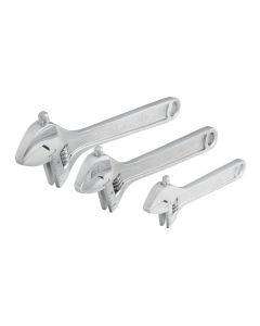 SUNEX 6 inch 8 inch 10 inch Adjustable Wrench Set
