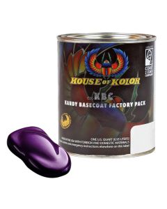 HOKC2C-KBC10-Q01 image(0) - House Of Kolor SHIMRIN C2C-KBC10-Q01 C2C Kandy Series Universal Basecoat, 1 qt Can, Purple