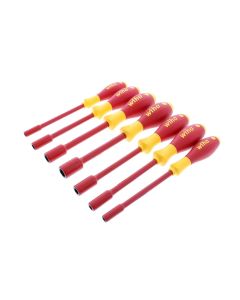 WIH32294 image(0) - WIHA Tools 7 Piece Insulated SoftFinish Nut Driver Set - Inch