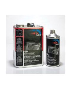 USC40-1 image(0) - US Chemical 40-1 40 High-Build Glamour Urethane Clear Coat, 1 gal, 4:1 Mixing