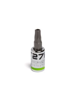 GETSCSTA27 image(0) - Grip Edge Tools 1/4" Dr RPT Security Star Bit Socket T27H