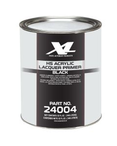 Excel Auto Body Products High Solids Acrylic Lacquer Primer-Black-QT