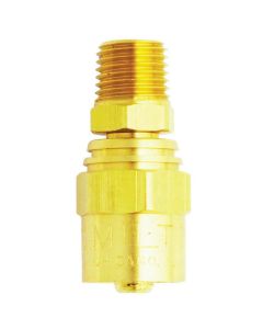 Milton Industries Reusable Hose End, 1/4" x 9/16"