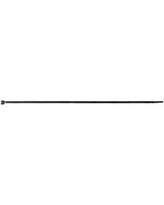 AUVECO 15753 Light-Duty Cable Tie, 14 in L x 3/16 in W, 50 lb Load, Nylon, Black