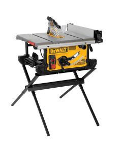 DWTDWE7491X image(1) - DEWALT 10 in. Table Saw with Scissor Stand