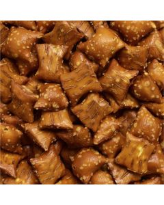 THS619793-187142 image(0) - Tender Heifer Snack Co. Peanut Butter Pretzel Nuggets Snack Item - 8 oz