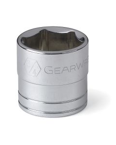 GearWrench 3/8 Inch Drive 6 Point Standard SAE Socket 3/4 Inch