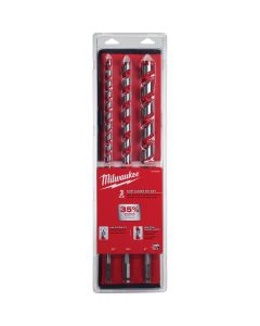MLW48-13-3000 image(2) - Milwaukee Tool Ship Auger Bit 18" Set - 3 PC