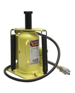 ESC10446 image(1) - ESCO 20-Ton Air Hydraulic Bottle Jack-Yellowjackit