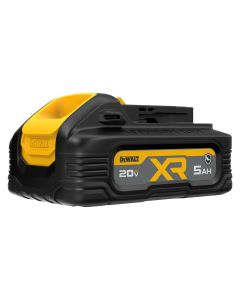 DWTDCBP520G image(0) - DeWalt 20V MAX* XR(R) Oil-Resistant 5Ah Battery